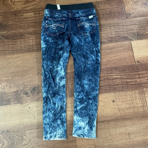 NWT justice girls sparkly jeggings sz 10 1/2 plus - Picture 5 of 6